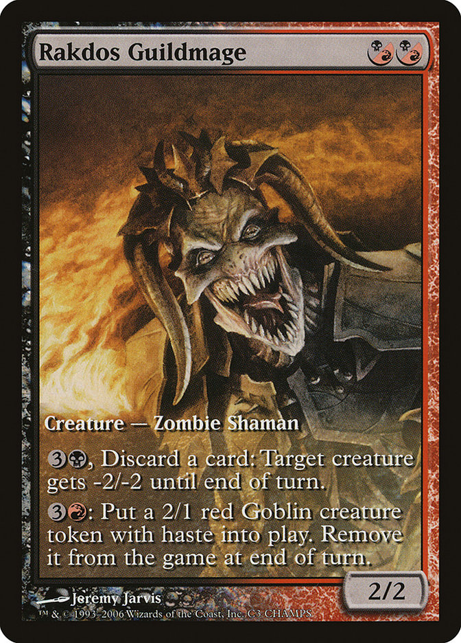 Rakdos Guildmage PCMP-3 Champs and States Magic card
