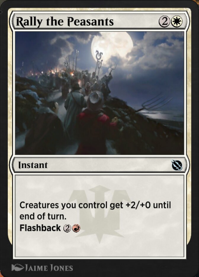 Rally the Peasants SIS-10 Shadows of the Past Magic card