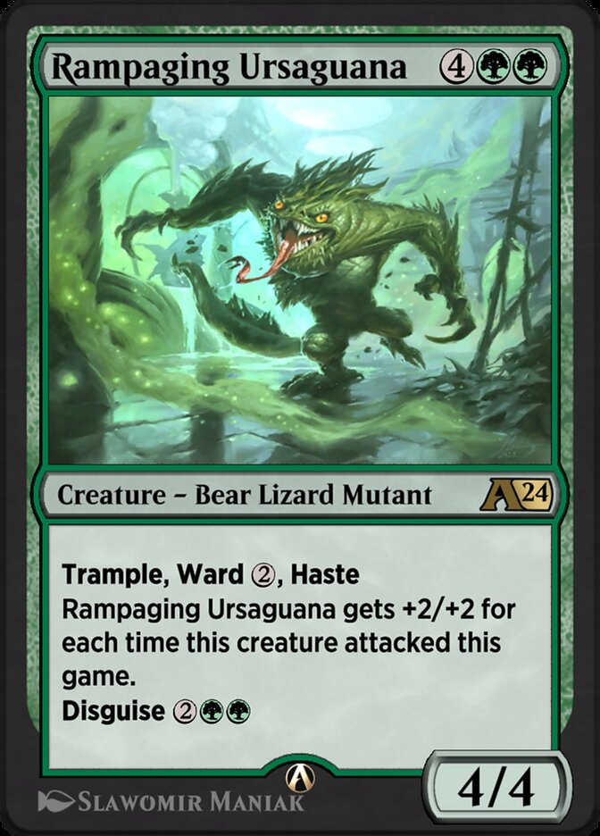 Rampaging Ursaguana YMKM-18 Alchemy: Murders at Karlov Manor Magic card