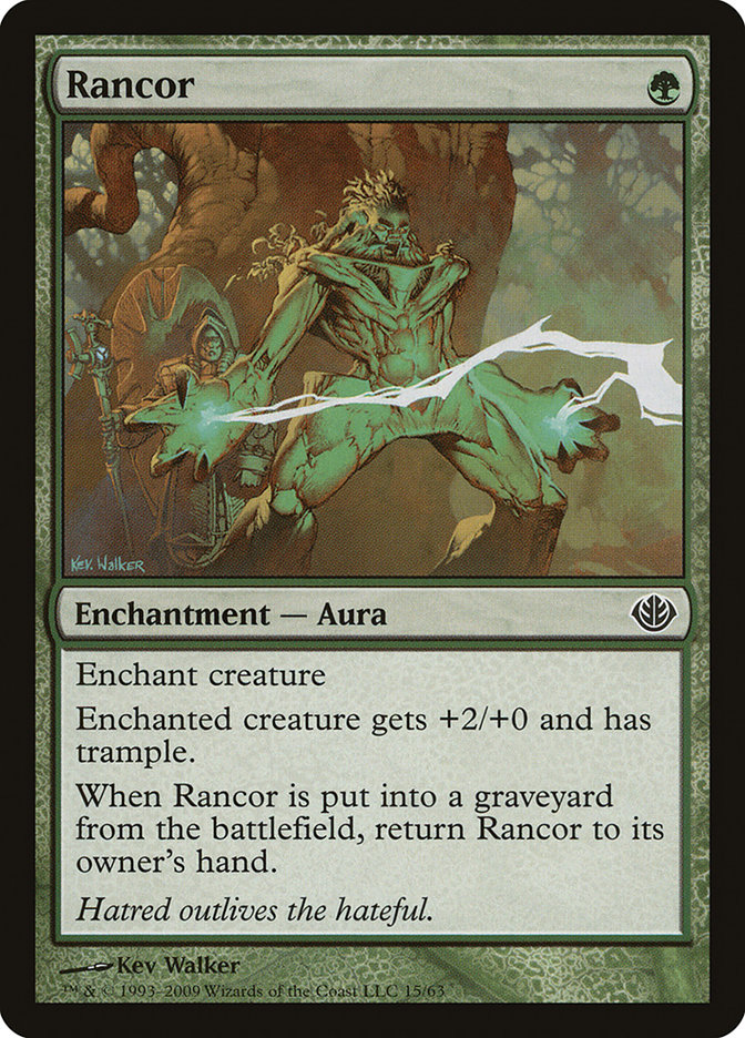 Rancor DDD-15 Duel Decks: Garruk vs. Liliana Magic card