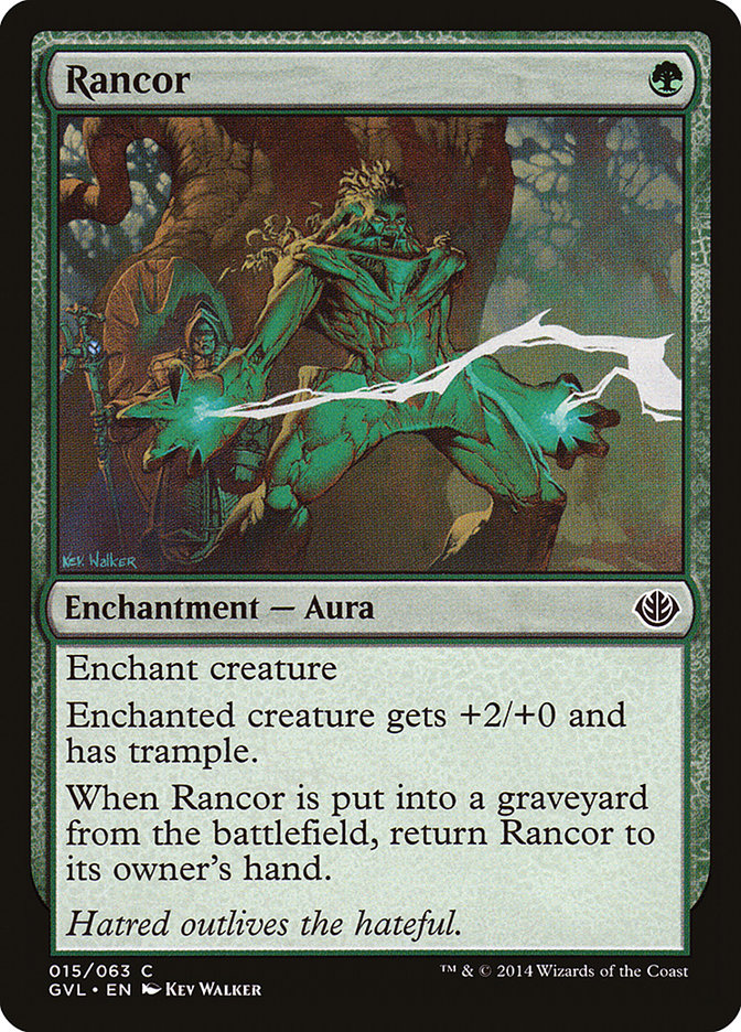 Rancor GVL-15 Duel Decks Anthology: Garruk vs. Liliana Magic card