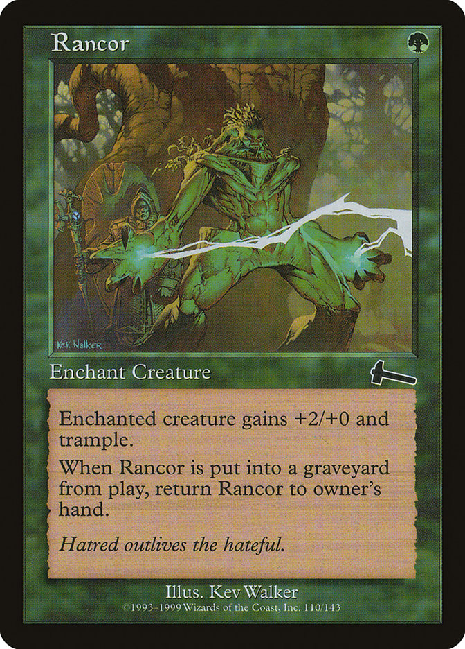 Rancor ULG-110 Urza's Legacy Magic card