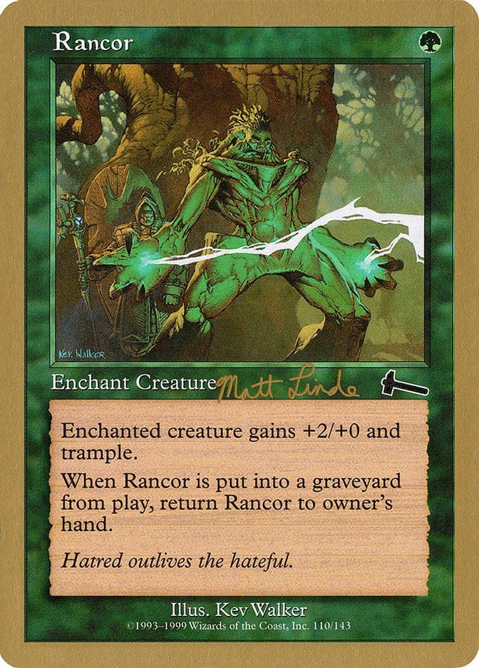 Rancor WC99-ML110 World Championship Decks 1999 Magic card