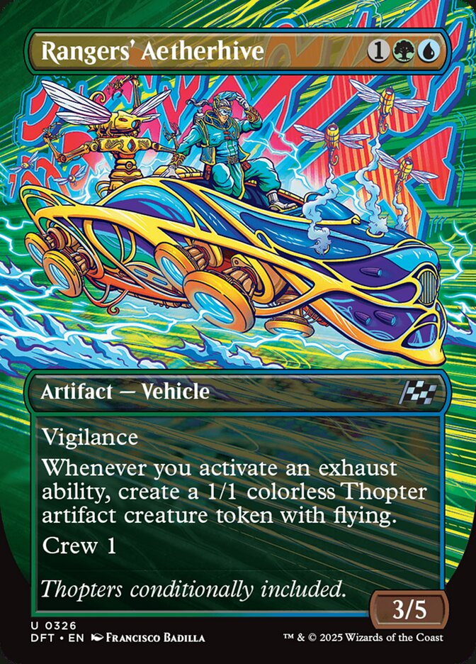 Rangers' Aetherhive DFT-326 Aetherdrift Magic card