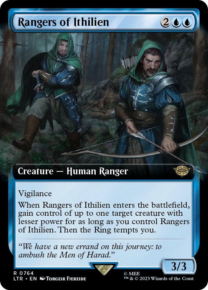 Rangers of Ithilien LTR-764 The Lord of the Rings: Tales of Middle-earth Magic card