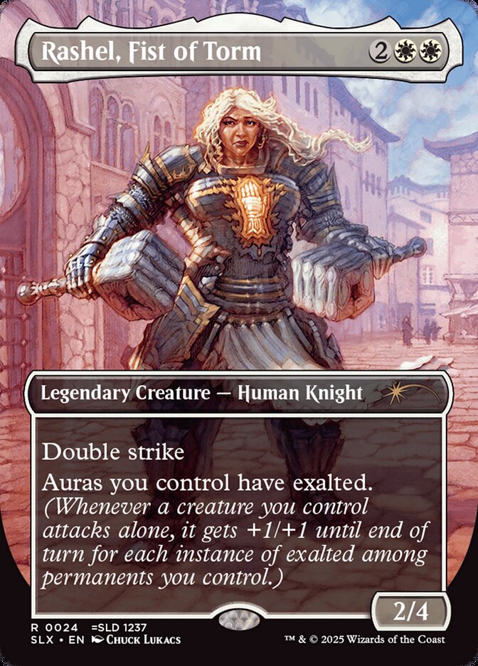 Rashel, Fist of Torm SLX-24 Universes Within Magic card