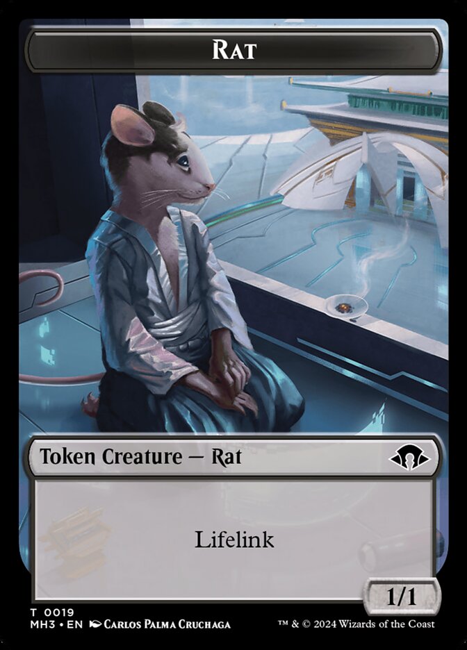 Rat TMH3-19 Modern Horizons 3 Tokens Magic card