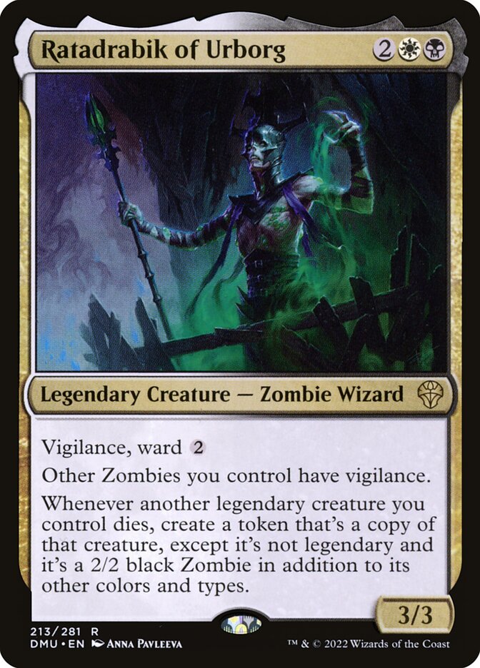 Ratadrabik of Urborg DMU-213 Dominaria United Magic card