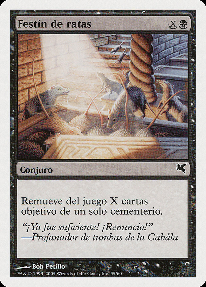 Rats' Feast PSAL-A55 Salvat 2005 Magic card