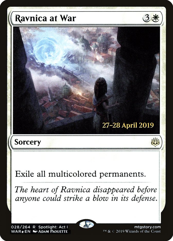 Ravnica at War PWAR-28S War of the Spark Promos Magic card