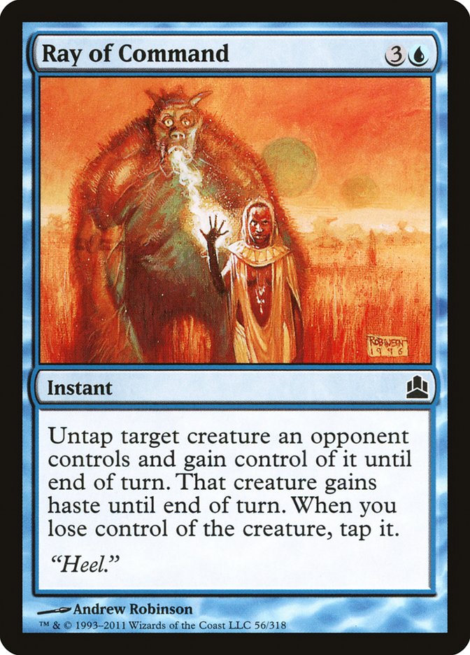 Ray of Command CMD-56 Commander 2011 Magic card