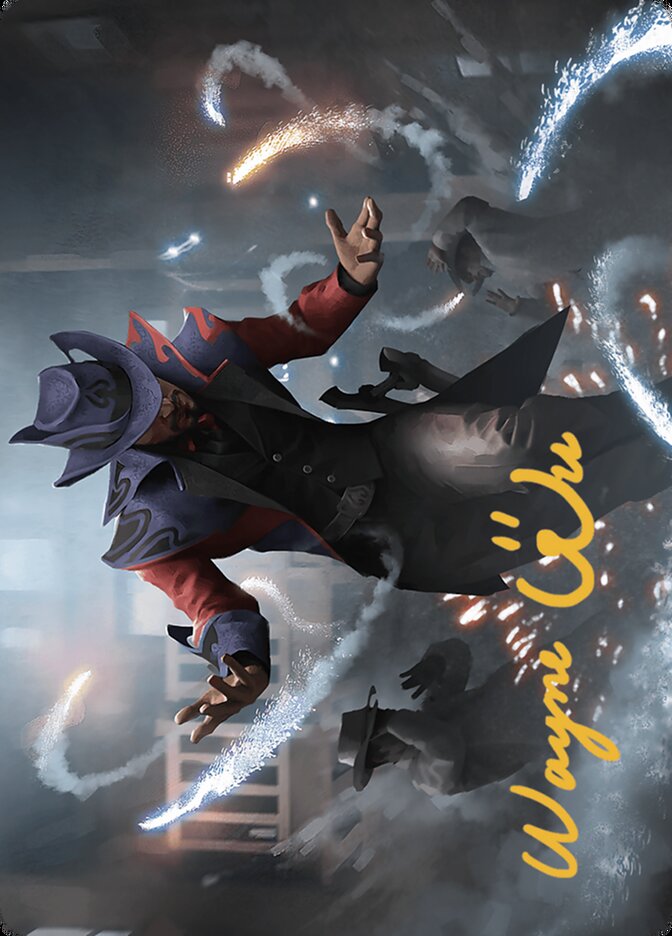 Razzle-Dazzler // Razzle-Dazzler AOTJ-8 Outlaws of Thunder Junction Art Series Magic card
