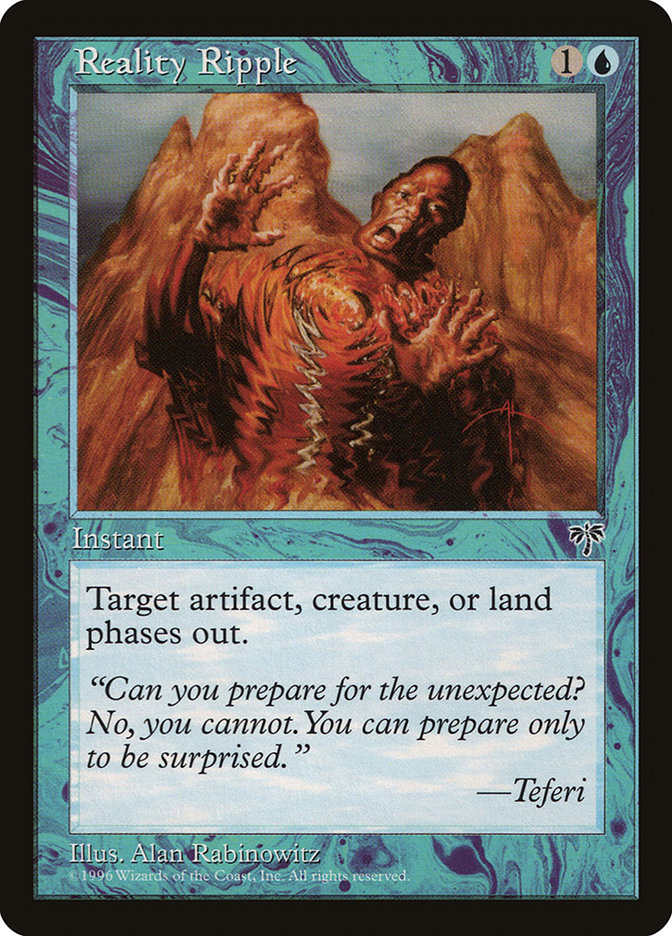 Reality Ripple MIR-87 Mirage Magic card