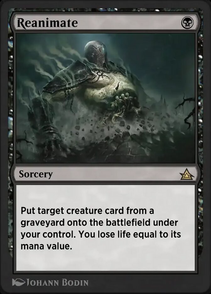 Reanimate OMB-20 Through the Omenpaths Bonus Sheet Magic card