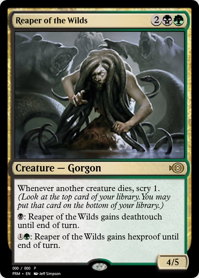 Reaper of the Wilds PRM-55737 Magic Online Promos Magic card