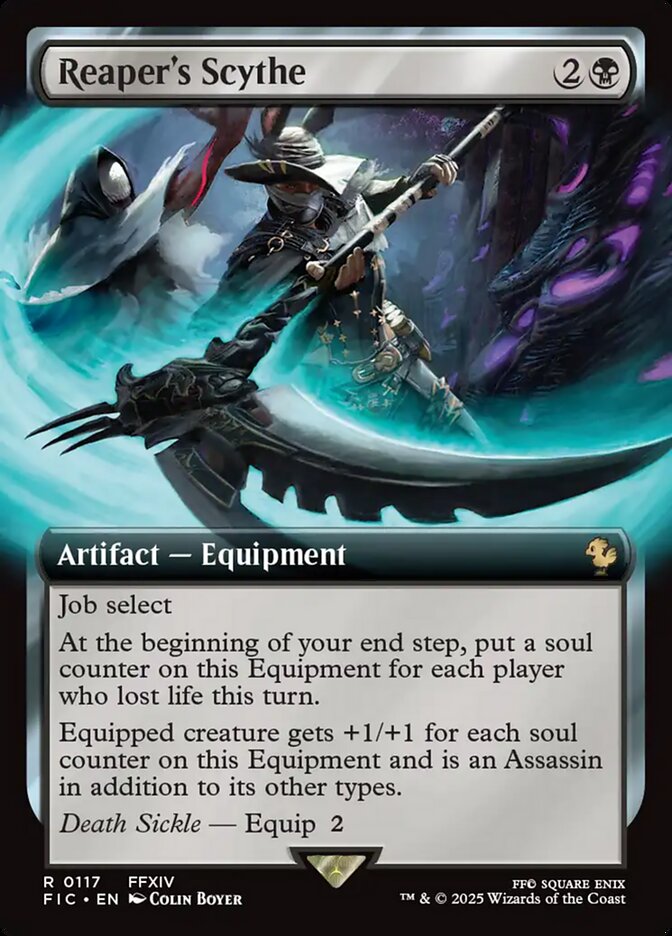 Reaper's Scythe FIC-117 Final Fantasy Commander Magic card