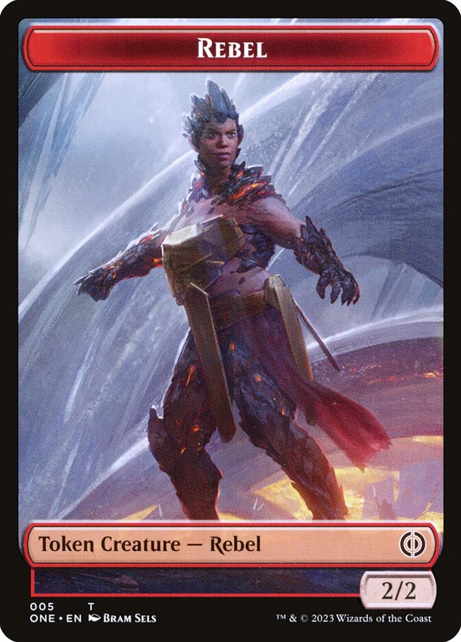 Rebel TONE-5 Phyrexia: All Will Be One Tokens Magic card