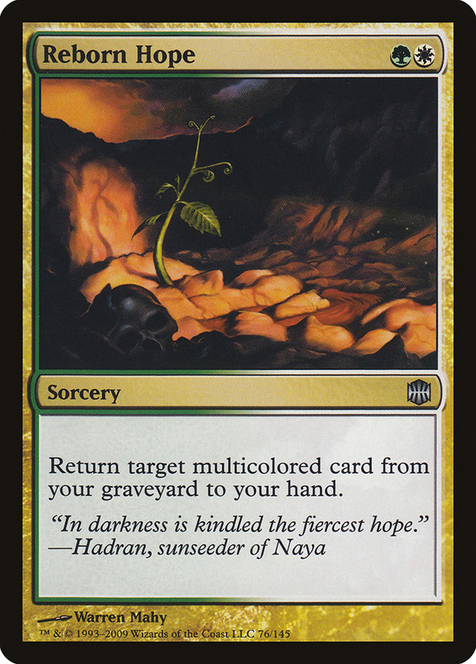 Reborn Hope ARB-76 Alara Reborn Magic card