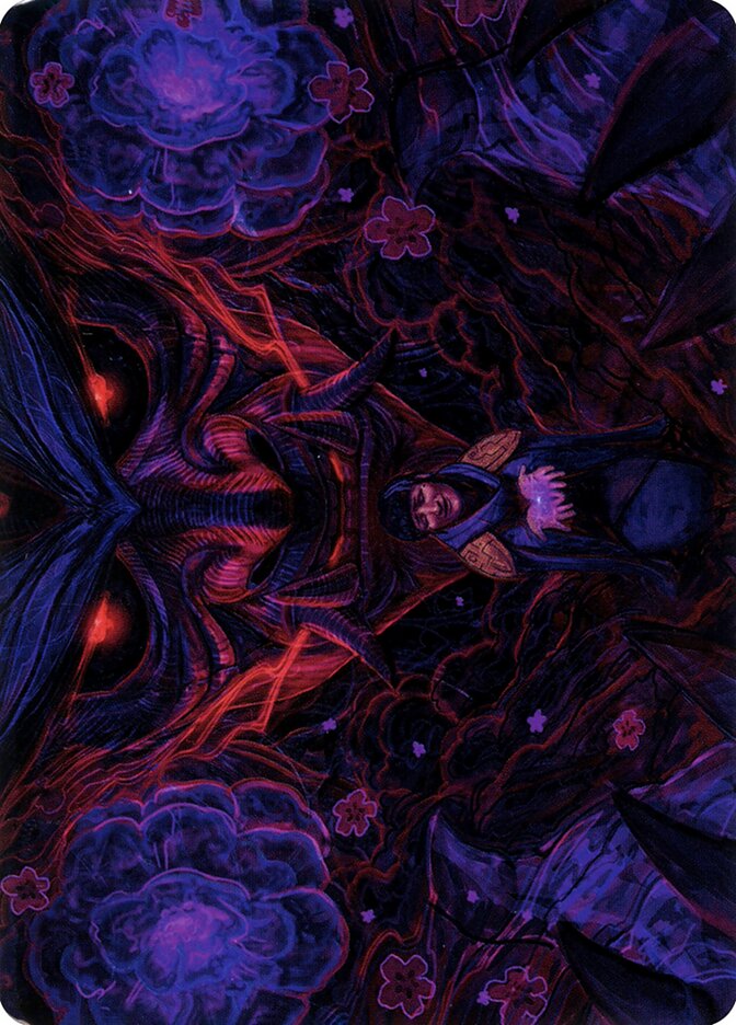 Reckoner Shakedown // Reckoner Shakedown ANEO-18 Neon Dynasty Art Series Magic card