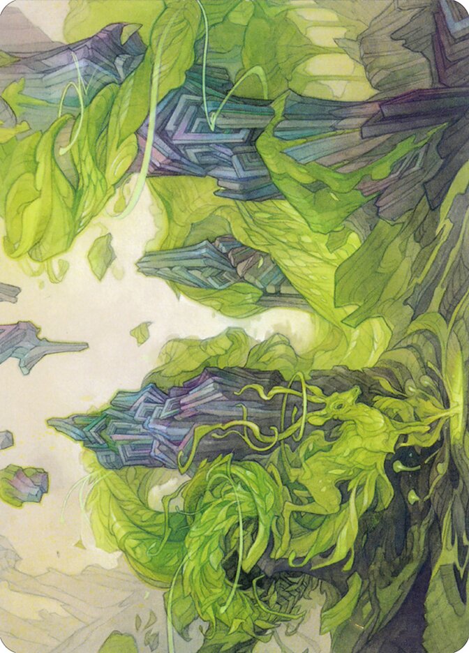 Reclaim the Wastes // Reclaim the Wastes AZNR-72 Zendikar Rising Art Series Magic card