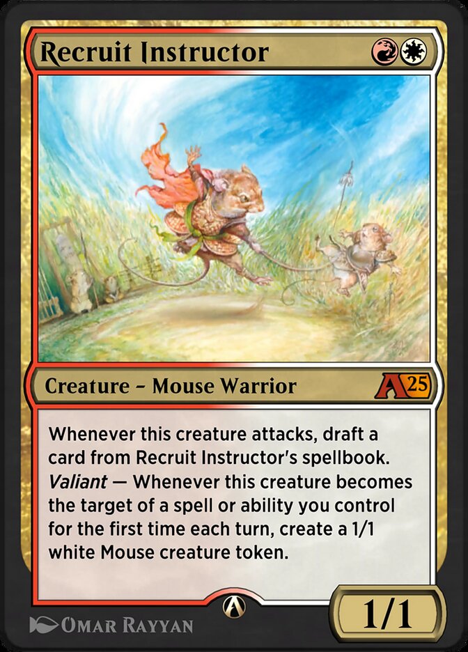 Recruit Instructor YBLB-28 Alchemy: Bloomburrow Magic card