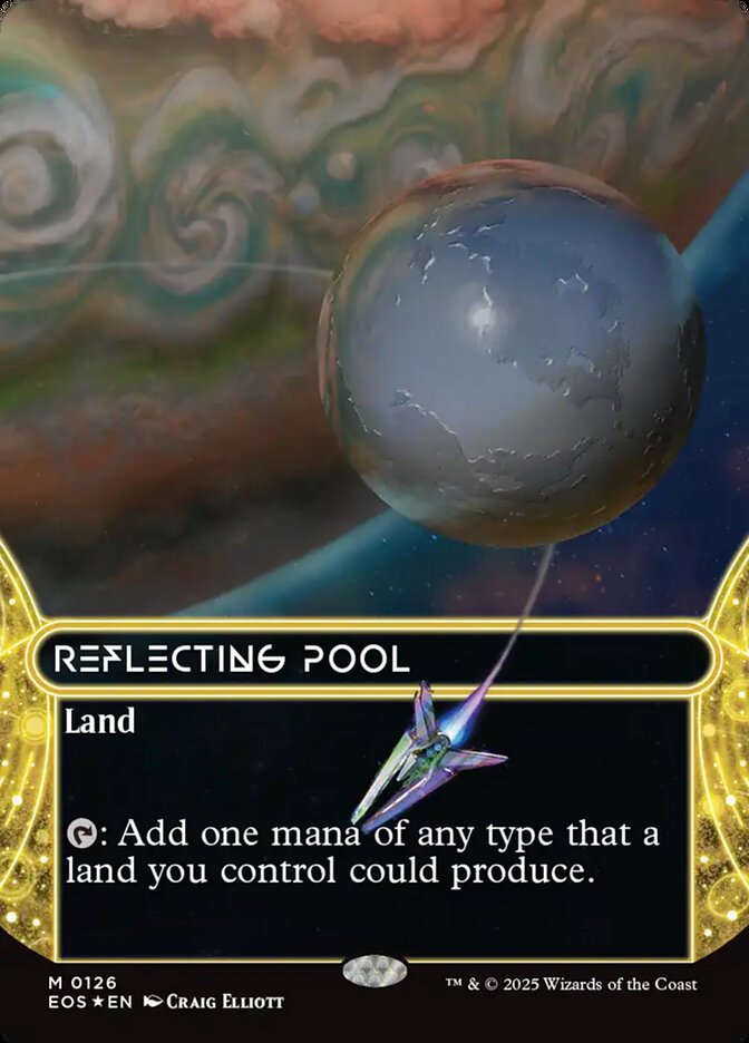 Reflecting Pool EOS-126 Edge of Eternities: Stellar Sights Magic card