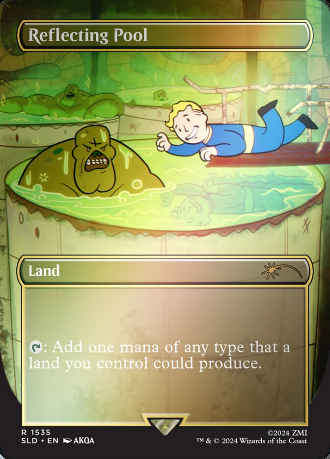 Reflecting Pool SLD-1535STAR Secret Lair Drop Magic card