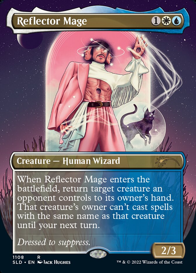 Reflector Mage SLD-1108 Secret Lair Drop Magic card