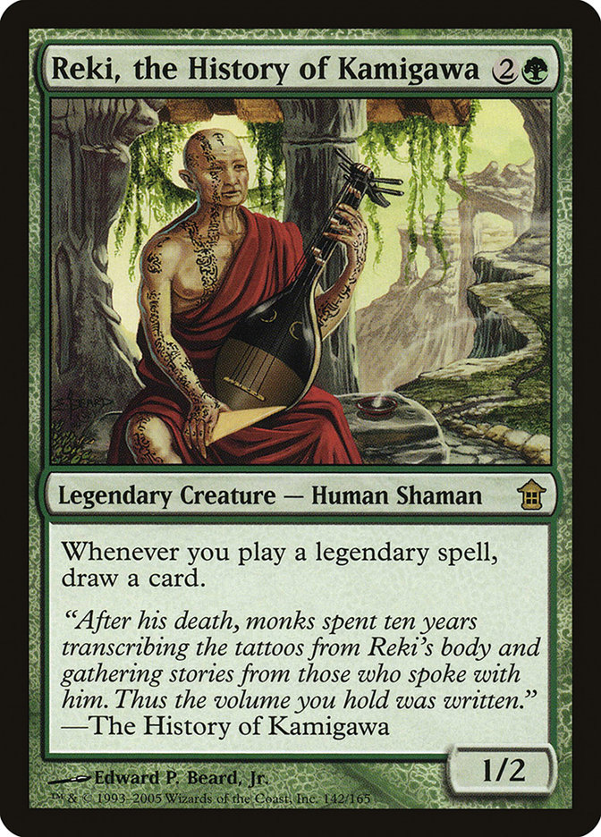 Reki, the History of Kamigawa SOK-142 Saviors of Kamigawa Magic card