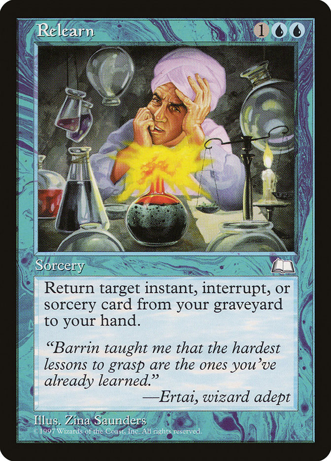 Relearn WTH-51 Weatherlight Magic card