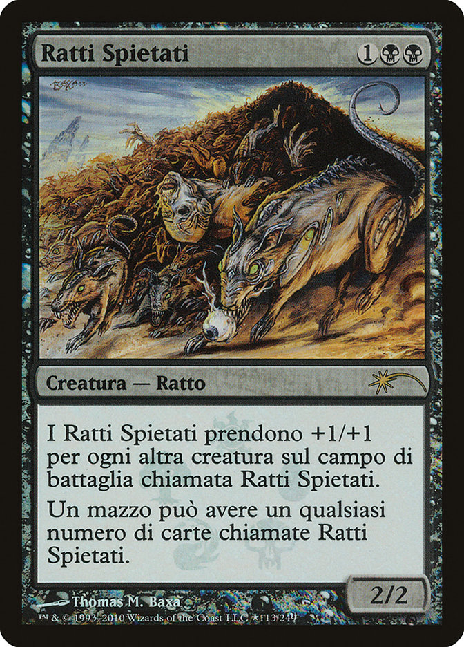 Relentless Rats PM11-113STAR Magic 2011 Promos Magic card