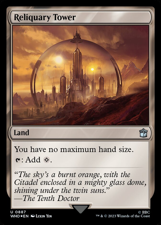 Reliquary Tower WHO-887 Doctor Who Magic card