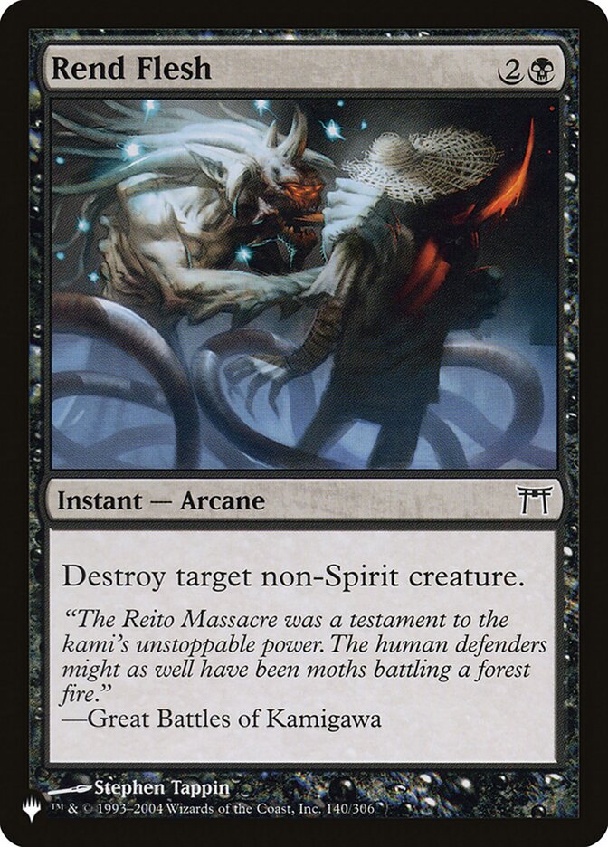 Rend Flesh PLST-CHK-140 The List Magic card