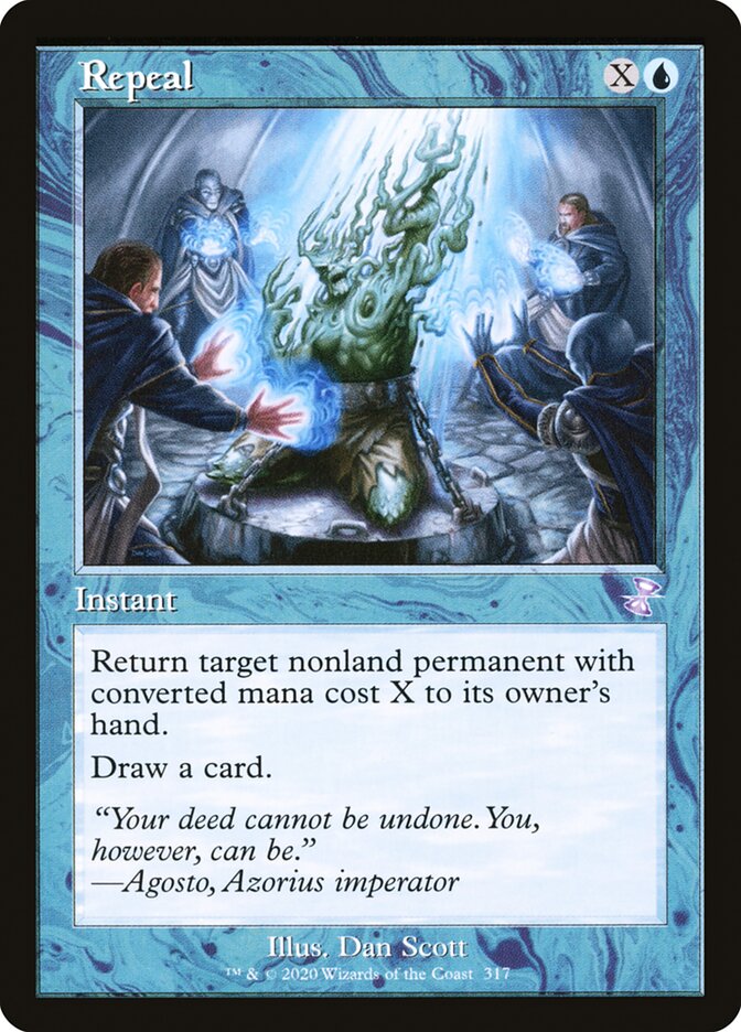 Repeal TSR-317 Time Spiral Remastered Magic card