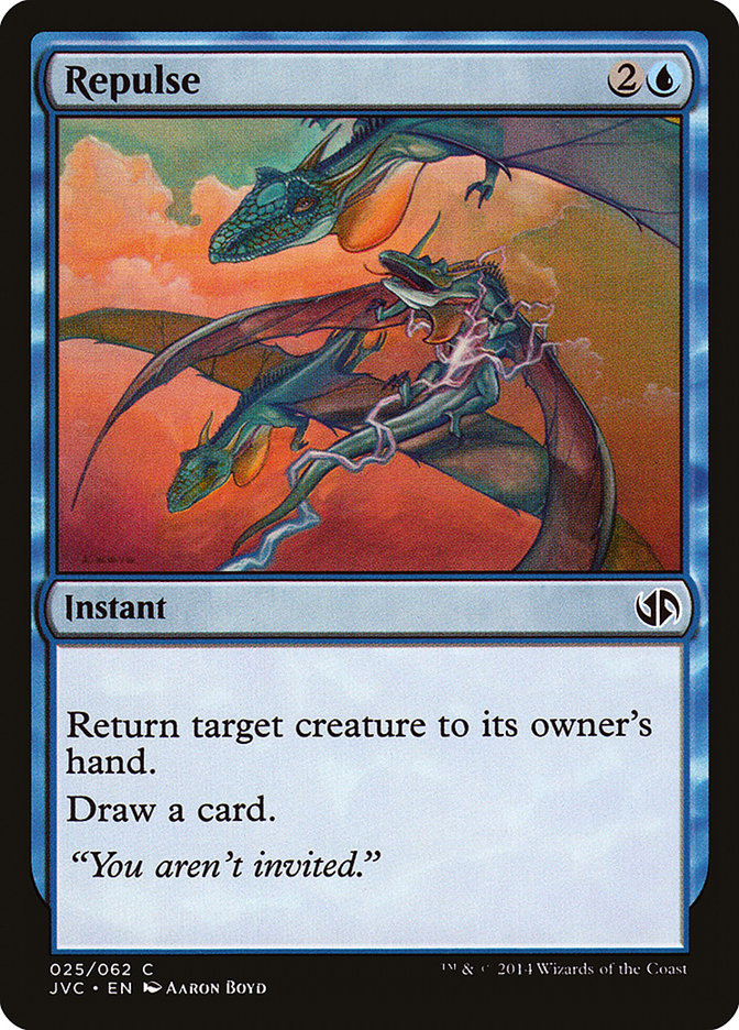 Repulse JVC-25 Duel Decks Anthology: Jace vs. Chandra Magic card