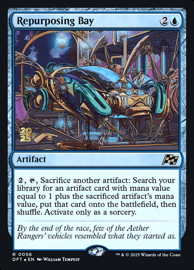 Repurposing Bay PDFT-56S Aetherdrift Promos Magic card