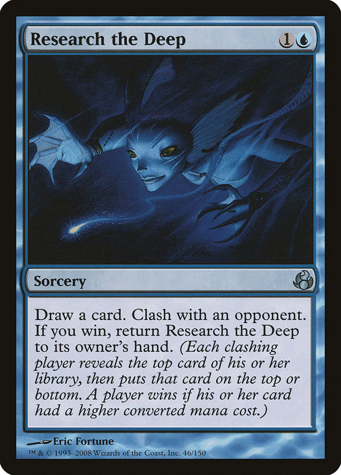 Research the Deep MOR-46 Morningtide Magic card
