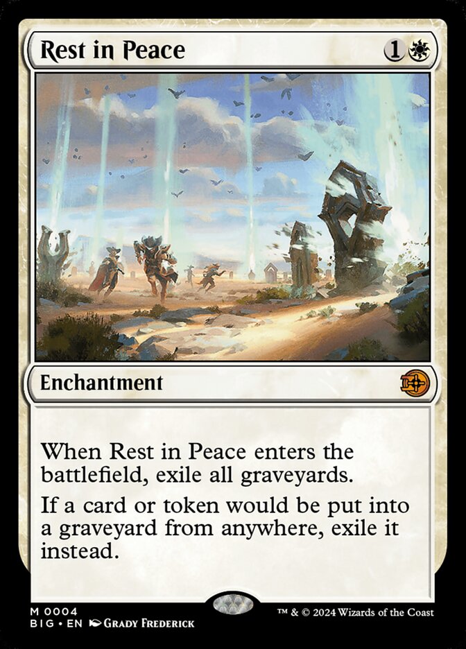 Rest in Peace BIG-4 The Big Score Magic card