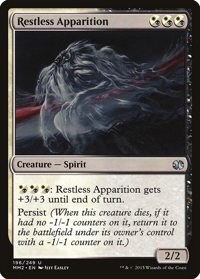 Restless Apparition MM2-196 Modern Masters 2015 Magic card