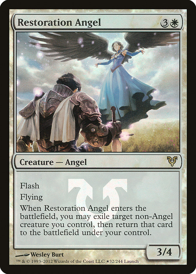 Restoration Angel PAVR-32STAR Avacyn Restored Promos Magic card