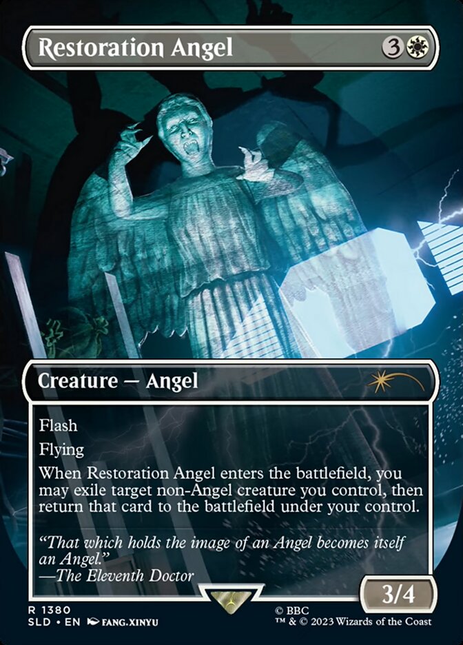 Restoration Angel SLD-1380 Secret Lair Drop Magic card