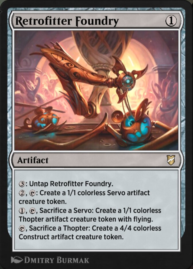 Retrofitter Foundry HA6-10 Historic Anthology 6 Magic card