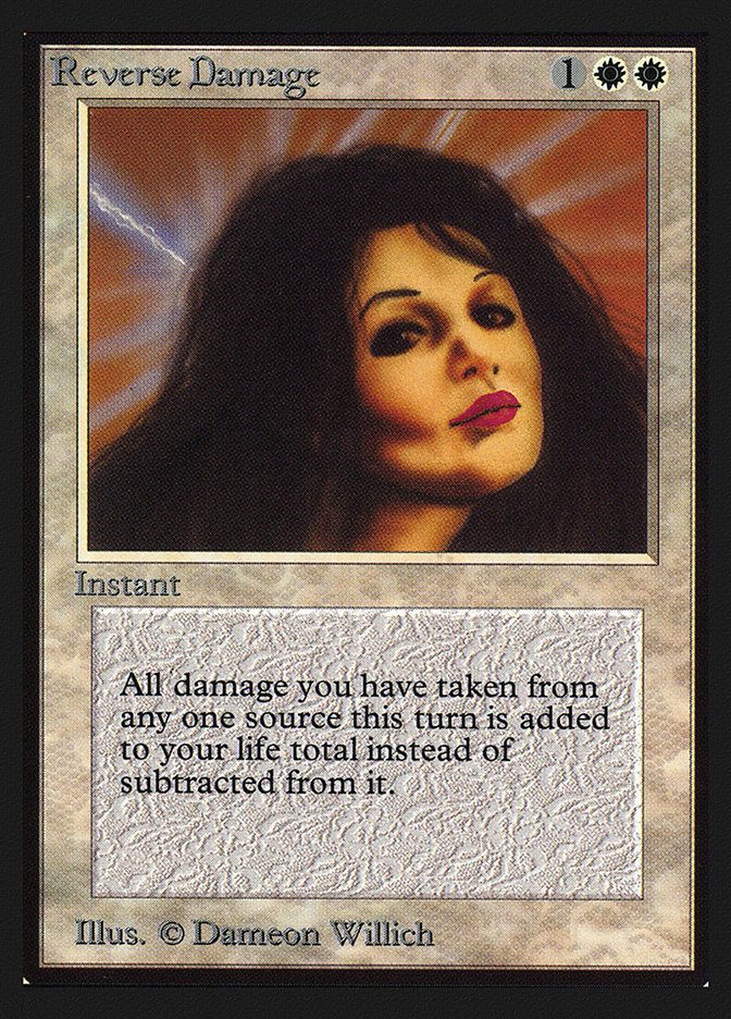 Reverse Damage CEI-36 Intl. Collectors' Edition Magic card