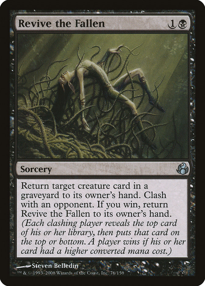 Revive the Fallen MOR-76 Morningtide Magic card