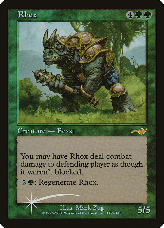 Rhox S00-43 Starter 2000 Magic card