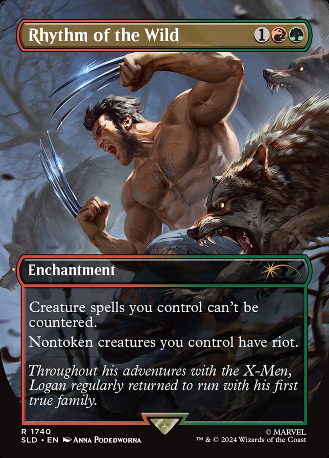 Rhythm of the Wild SLD-1740 Secret Lair Drop Magic card