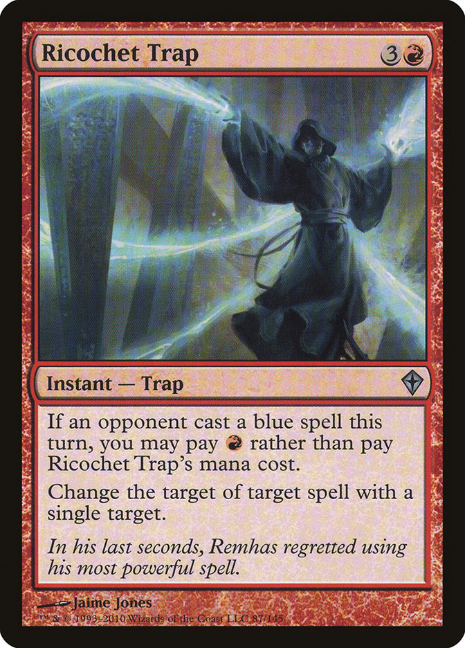 Ricochet Trap WWK-87 Worldwake Magic card