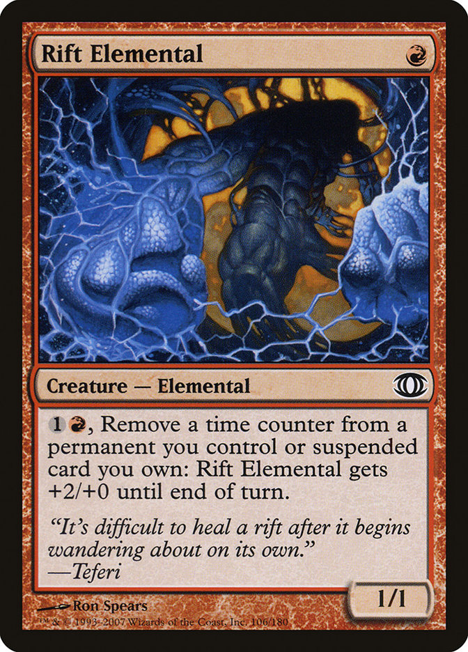 Rift Elemental FUT-106 Future Sight Magic card