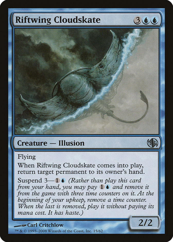 Riftwing Cloudskate DD2-15 Duel Decks: Jace vs. Chandra Magic card