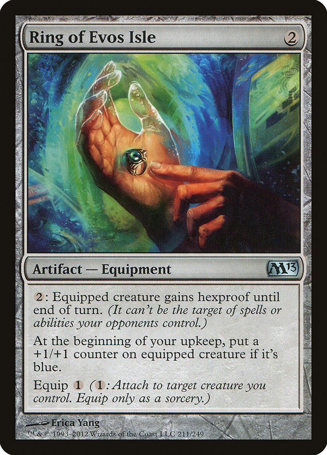 Ring of Evos Isle M13-211 Magic 2013 Magic card